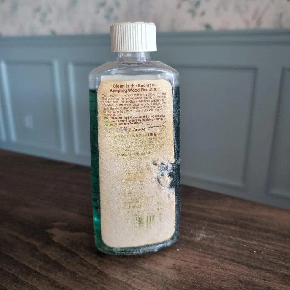 Lot Of 2 Formby's Deep Cleansing Furniture Cleaner Dissolves Wax Discontinued